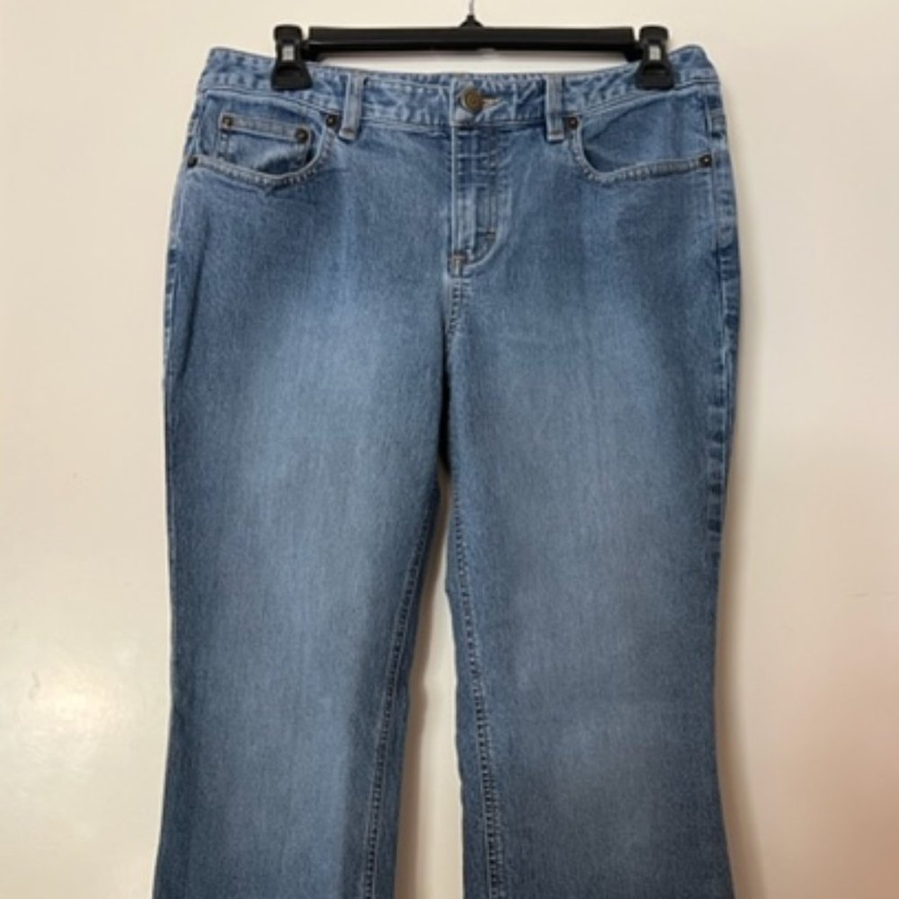ANN TAYLOR LOFT Boot Cut Stretch Denim Jeans